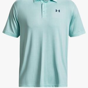Under Armour The Playoff Polo Teal Men's Size M